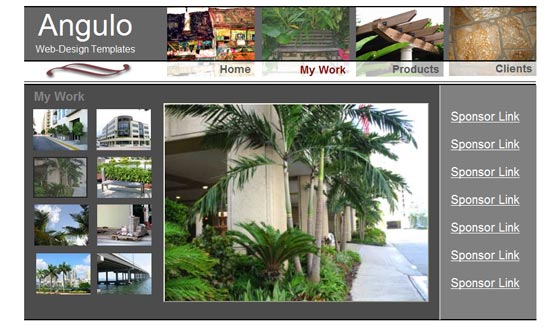 My Work Gallery 2 Template